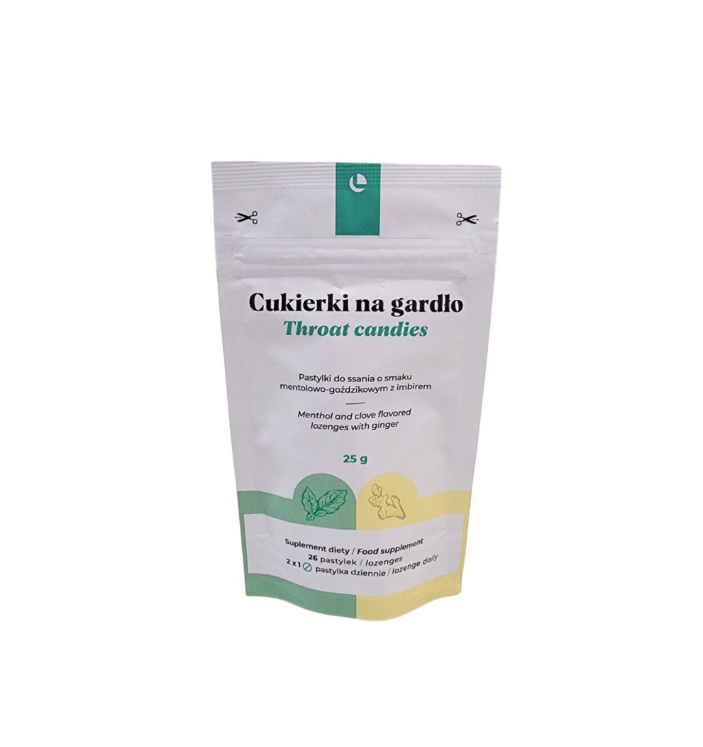 Throat candies - menthol, clove and ginger