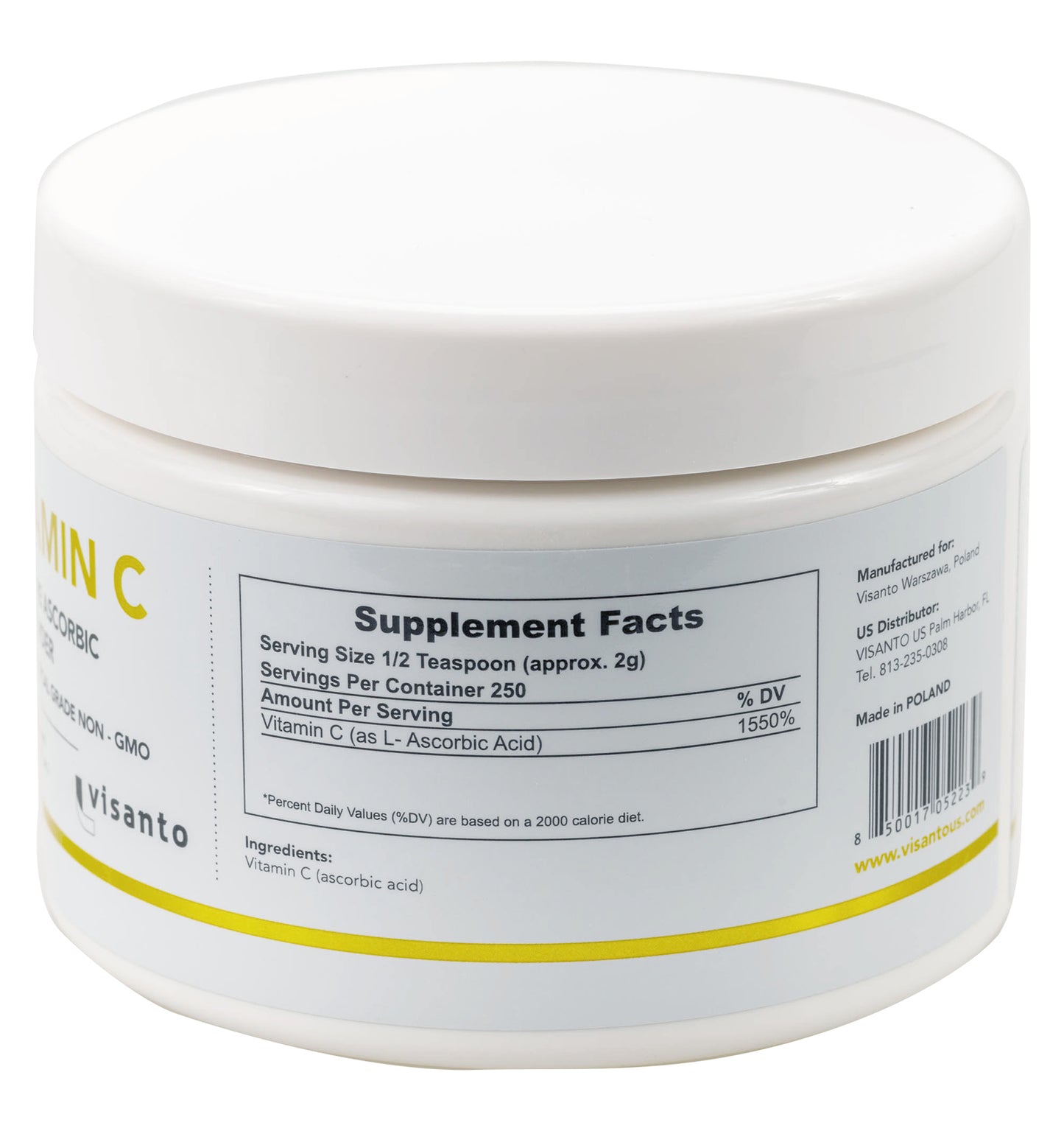 Vitamin C 100% Pure Ascorbic Acid Powder