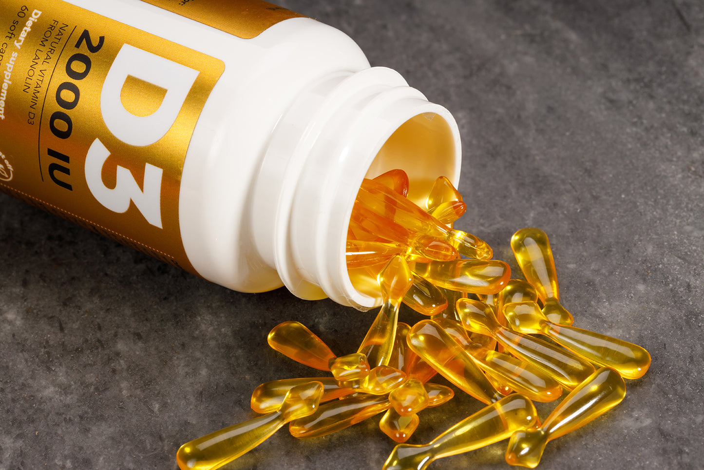 D3 2000 IU Capsules - Twist Off