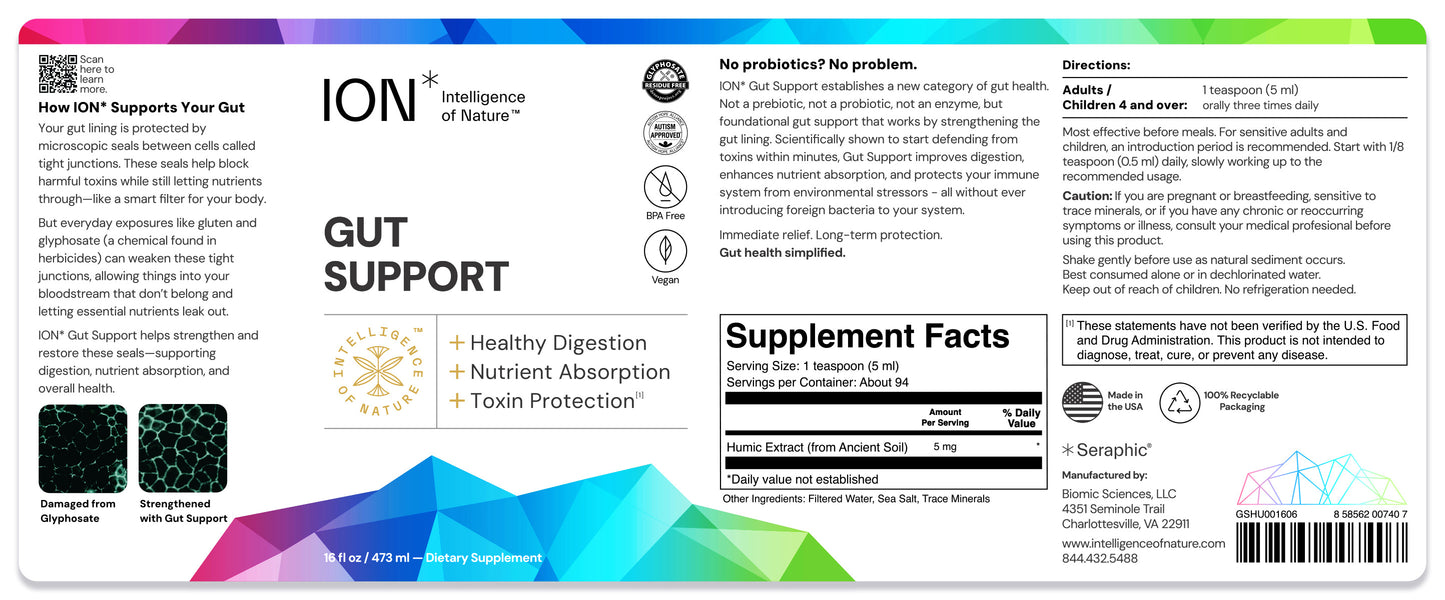 ION* Gut Support 16 oz
