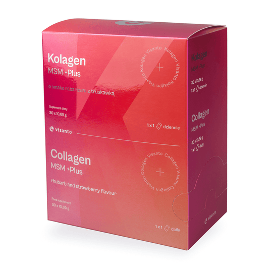 COLLAGEN MSM + PLUS rhubarb and strawberry