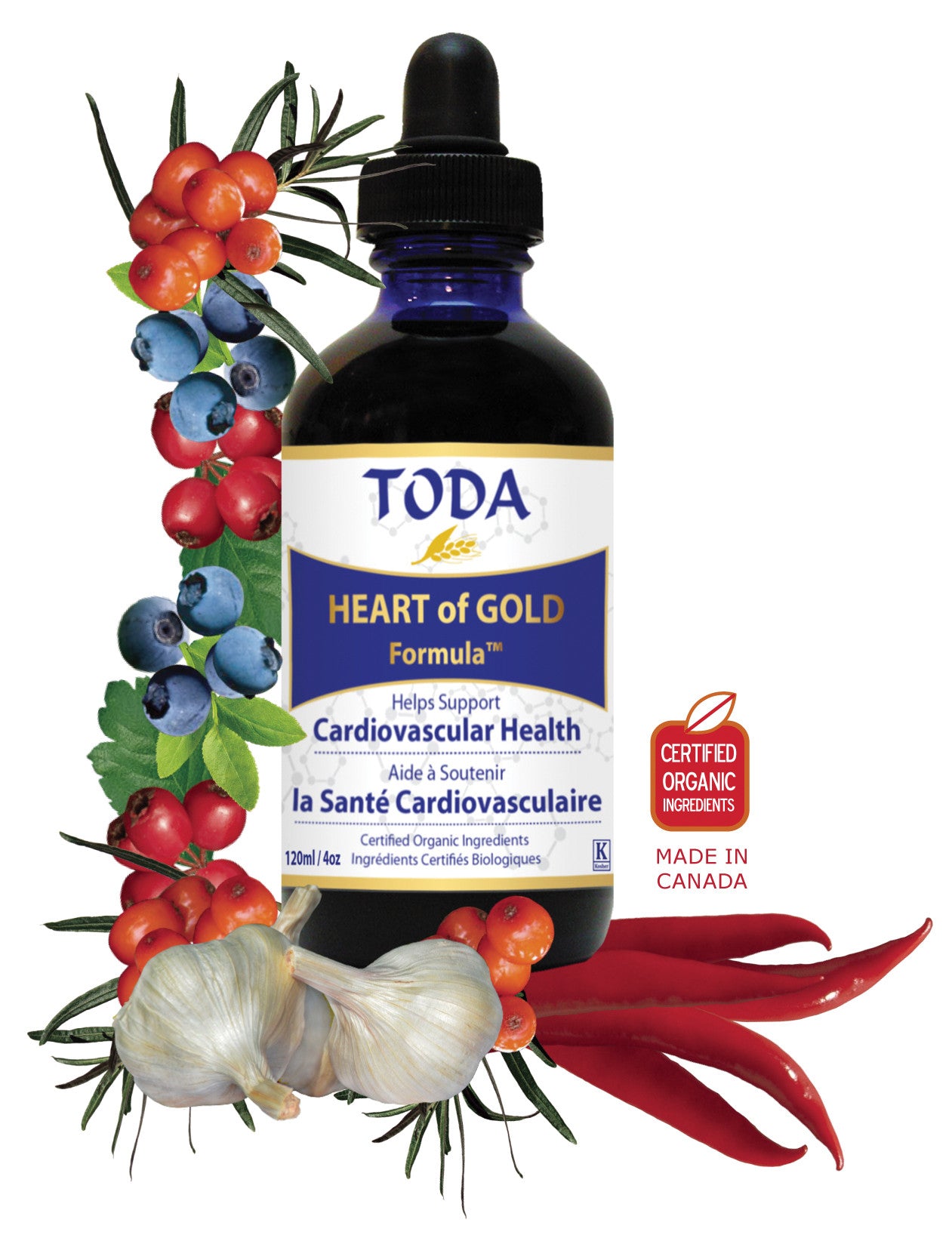 HEARTofGOLD Formula by TODA™ 120 ml/4 oz