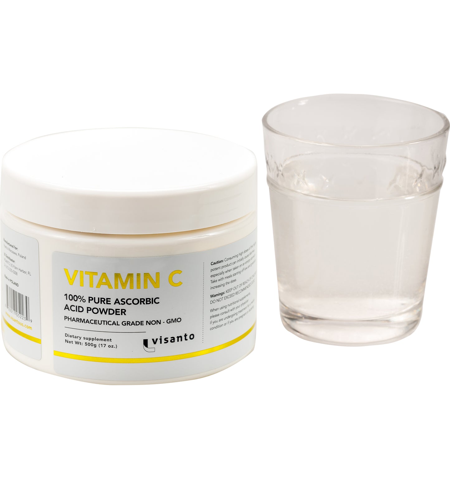 WITAMINA C - 100% KWAS L-ASKORBINOWY 500g
