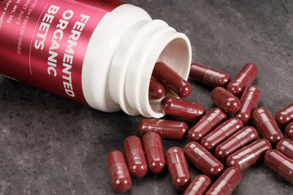 Fermented Organic Beets Capsules Visanto US